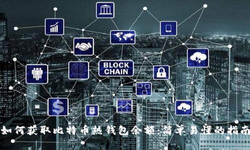 如何获取比特币热钱包余额:简单易懂的指南